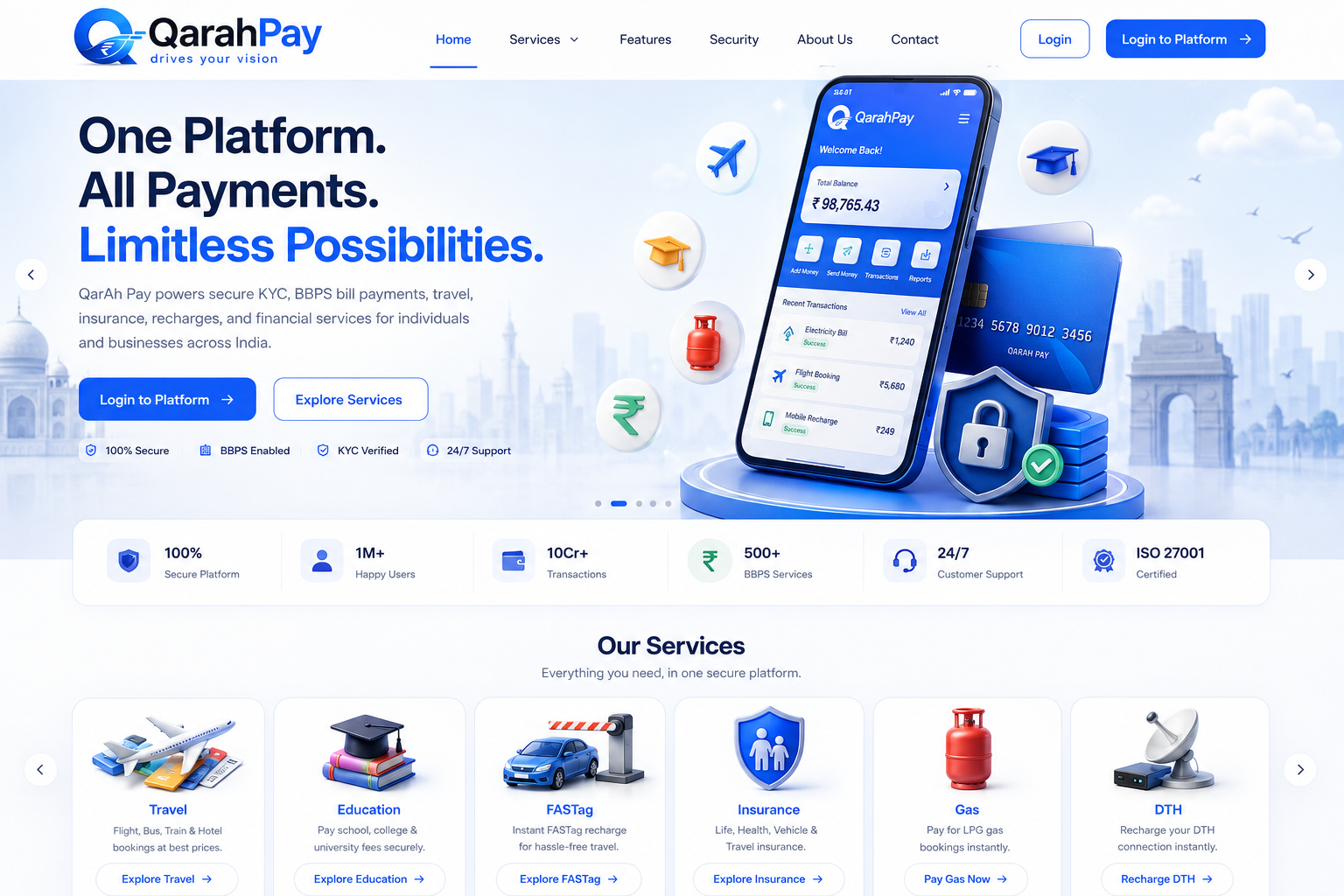 QarAh Pay policy visual